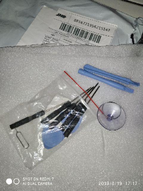 Set 11pcs Obeng Reparasi Pembuka Iphone 8 7 6 5 4 4s 3gs