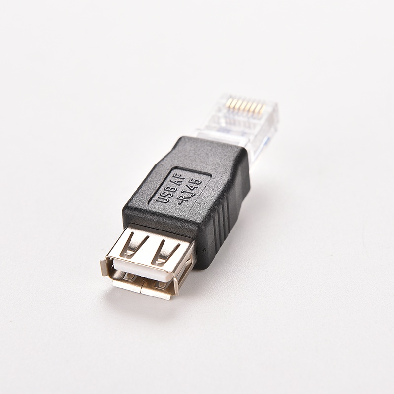 &lt; E2id &amp; &gt; Adapter Socket Ethernet LAN RJ45 Male Ke USB AF A