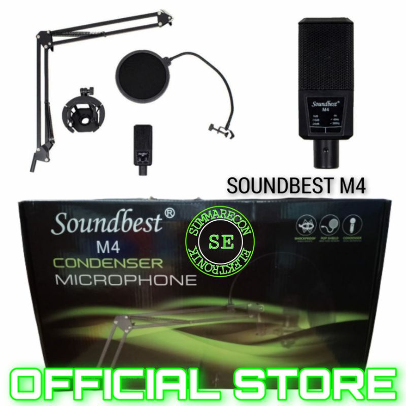 paket recording soundbest m4 youtuber bigo live streaming recording