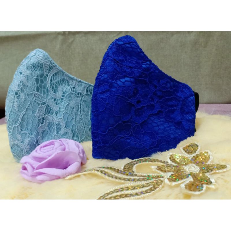 Masker brokat cantik 3ply