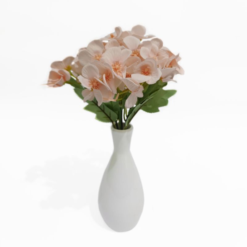 Bunga Hydrangea Hortensia AF63 Artificial Floral Dekorasi Backdrop Properti Foto Buket Wedding Wisuda