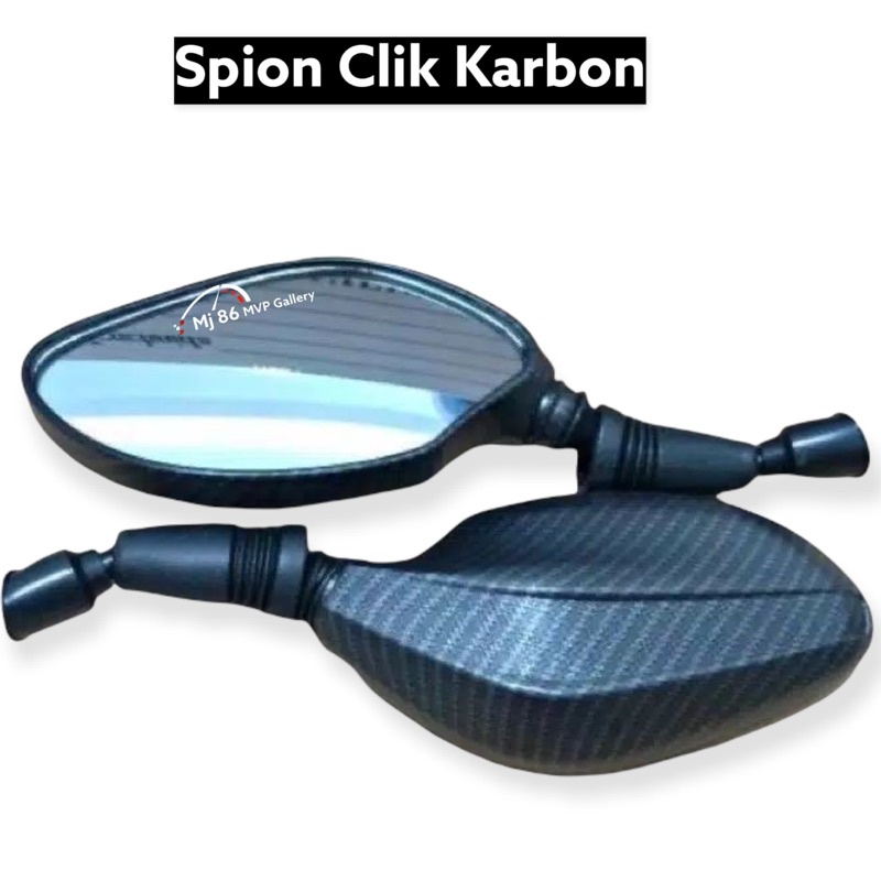Spion Clik Vario Thailand Karbon Dan Polos Pnp Honda Dan Yamaha Kualitas Impor