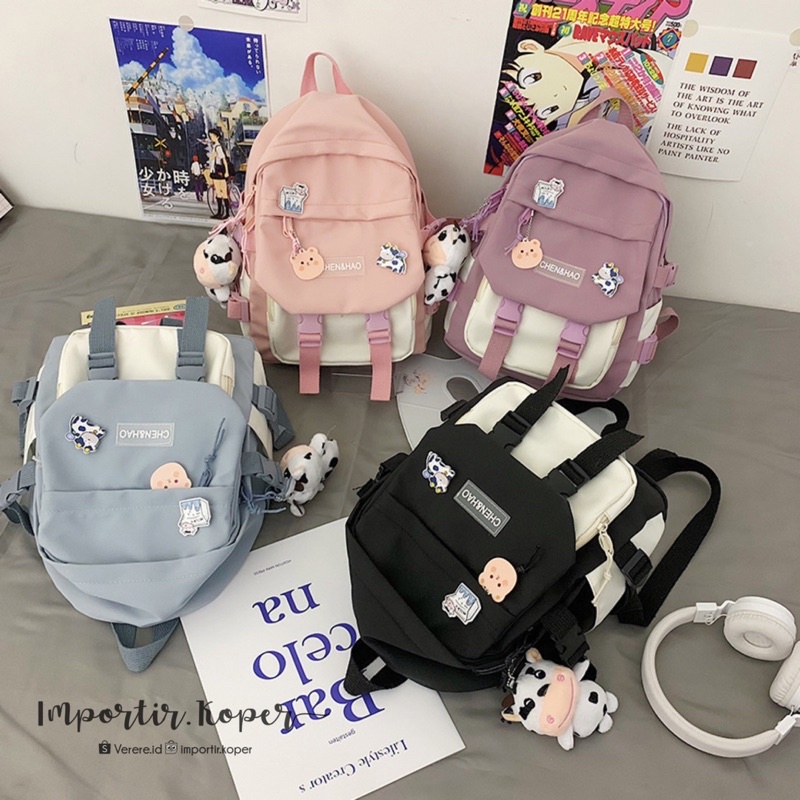 joshee Tas ransel mini kecil Backpack korea mini backpack dewasa Tas paud TK tas sekolah