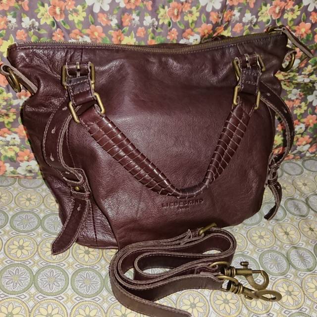 SOLD---Liebeskind Gina Wine Cherry