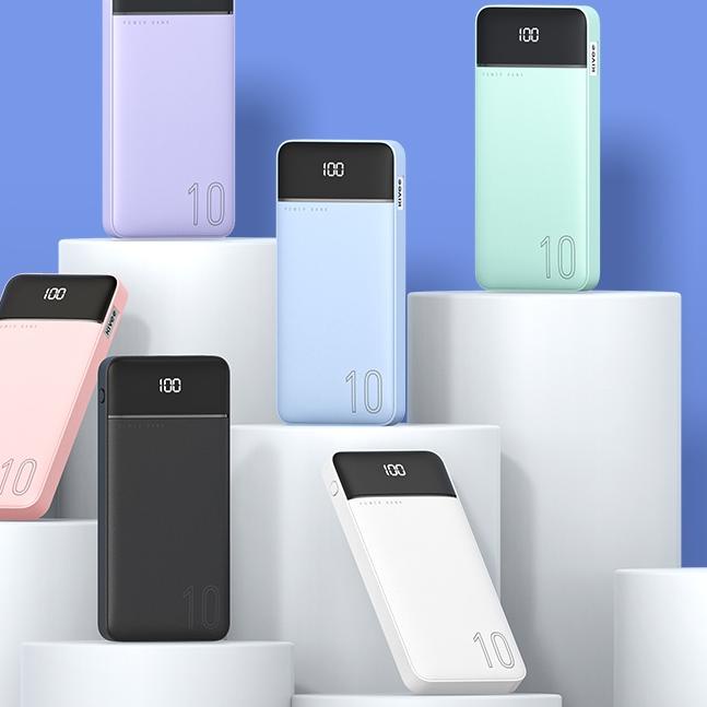 ➱ Powerbank 20000 mah Fast Charging Dual USB LED 10000 mAh Power Bank Murah Lucu Mini Ori Xiaomi BAS