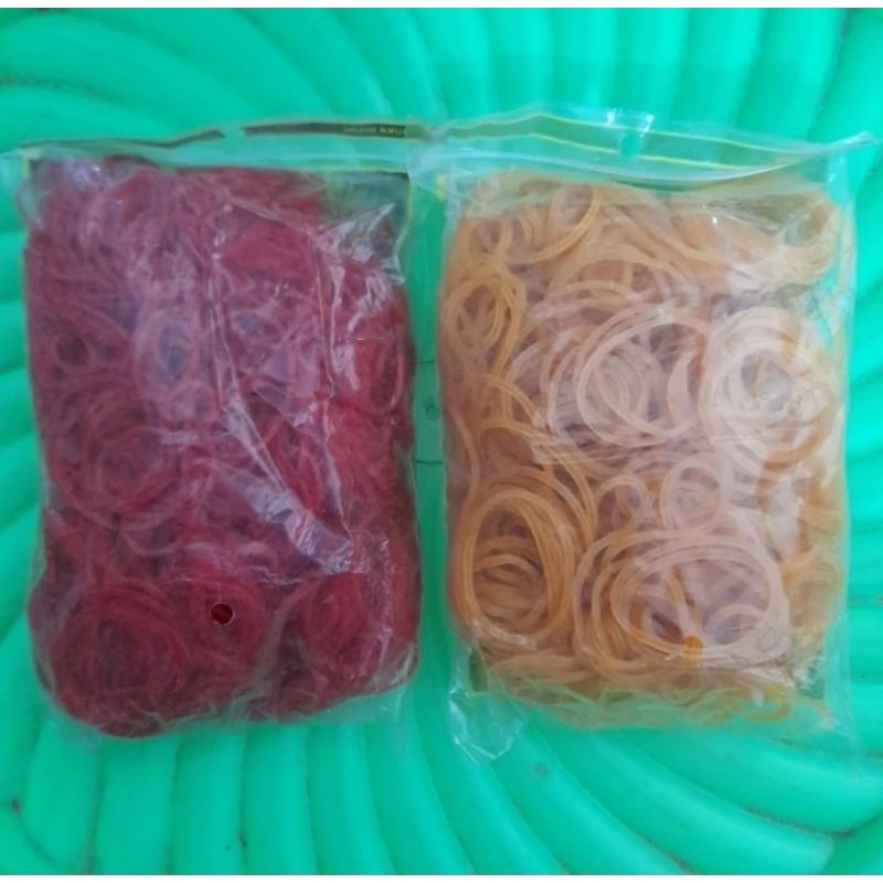 karet gelang kecil kuning & merah