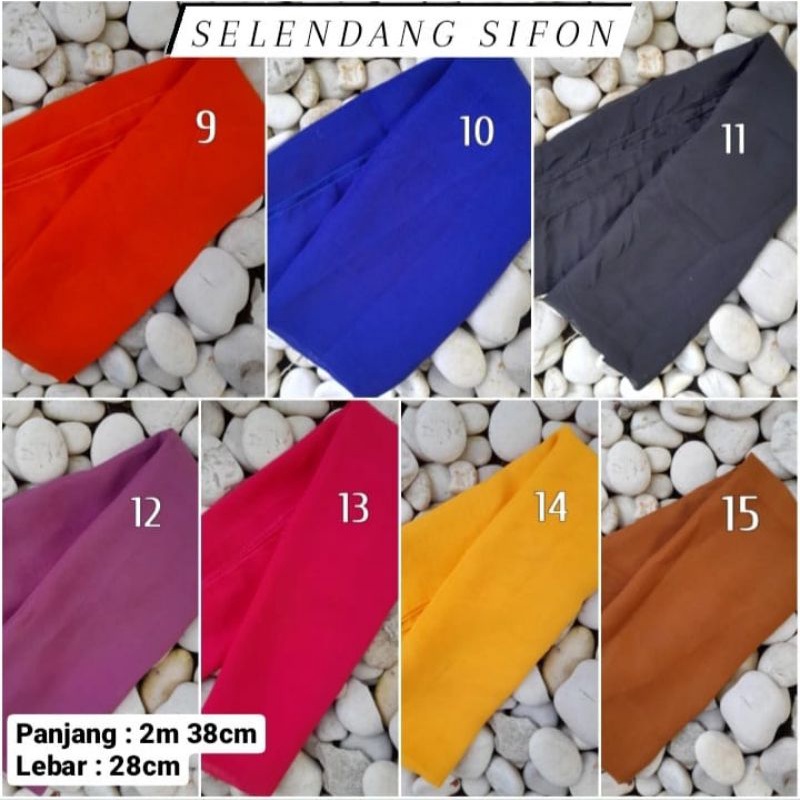 Selendang Sifon / Selendang Bali / Selendang Upacara-1