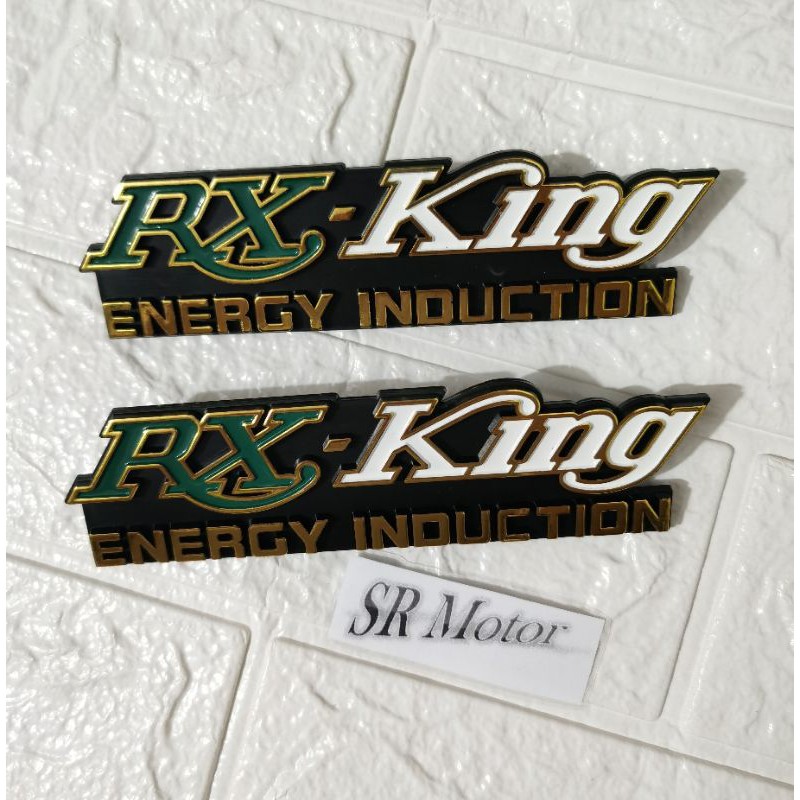 emblem logo box aki rxk rx king rxking energy induction hijau kiri kanan