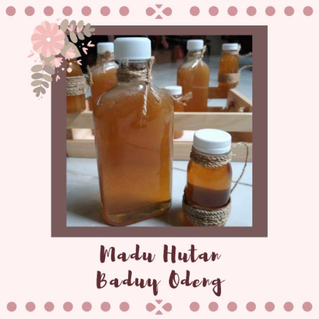 

[1000gr] MADU HUTAN BADUY ODENG (RAW/MENTAH/ORGANIK)