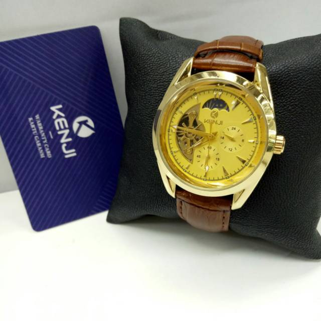 41. Jam branded pria Kenji 601 original murah
