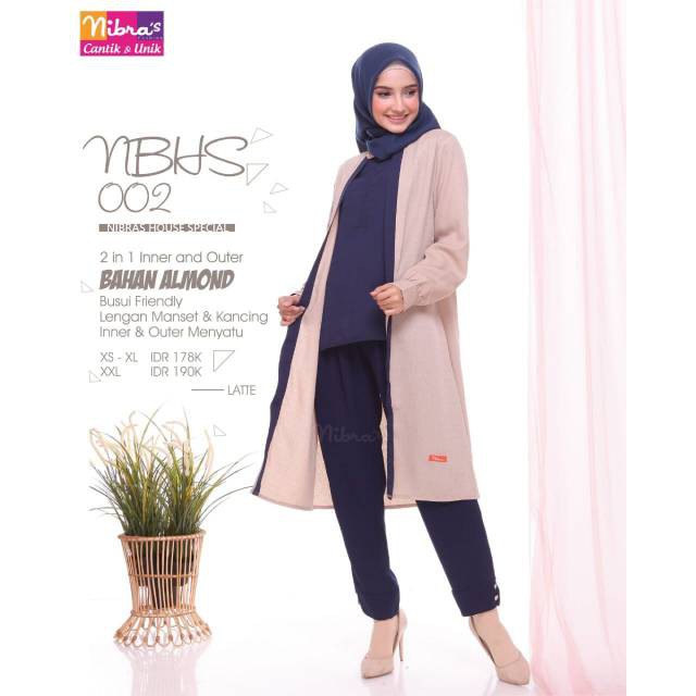 TUNIK NIBRAS NBHS 002 / TUNIK NIBRAS