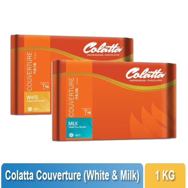 

Bahan | Colatta - Couverture Chocolate 1 Kg - White / Milk