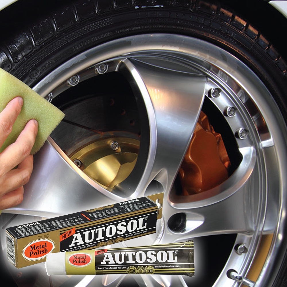 Autosol Metal Polish 50g / Pengkilap Logam, Velg, Knalpot