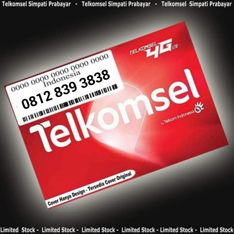 telkomsel simPATI 11 digit nomor rapi ekor 3838