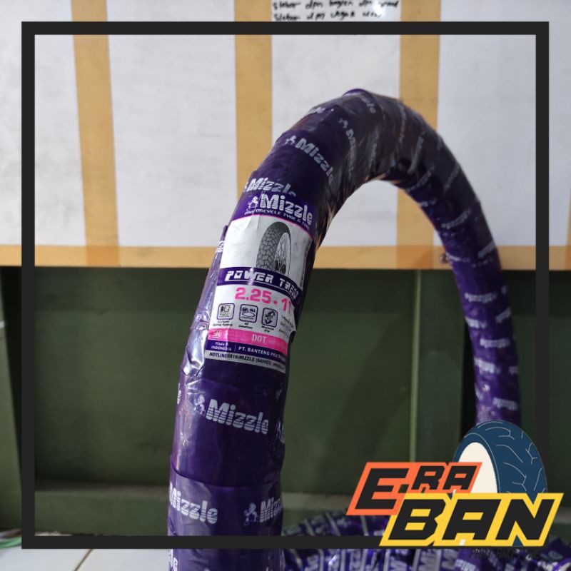 BAN MIZZLE POWER TREAD 225 RING 17 TUBETYPE