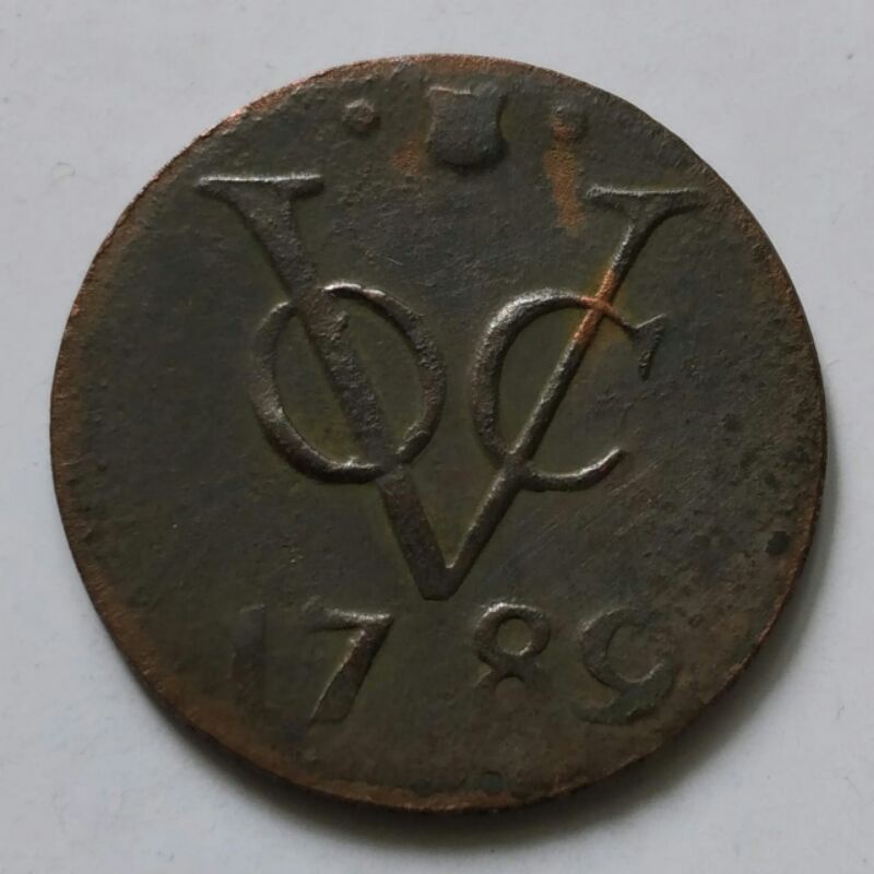 Koin Kuno 1 Doit VOC 1789 Utrecht