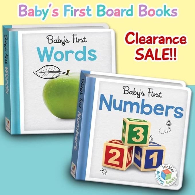 

Baby's First Animals, Colours, Words, Numbers Board Book