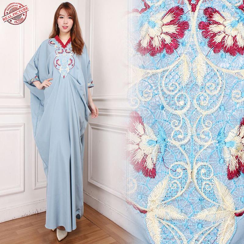 Baju Gamis Kaftan Ceruty Remaja Wanita Terbaru Kekinian Model Mewah Elegan Viral Pesta Kondangan Leb
