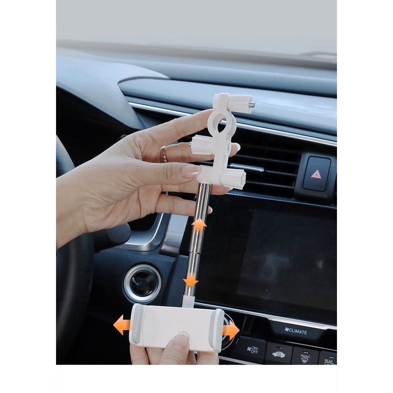 HD33 Car mount kaca spion kursi mobil penyangga stand HP holder U 360 rotasi CAR Holder