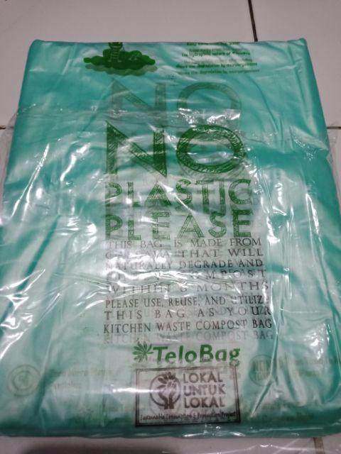 Trashbag Wrapping 60x100 Kantong Sampah Organik Plastik Singkong Telobag