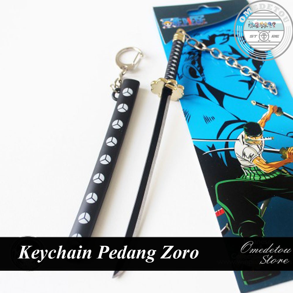 Keychain Anime One Piece - Pedang Shusui Zoro