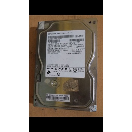 HDD PC 3.5" Hitachi 320GB