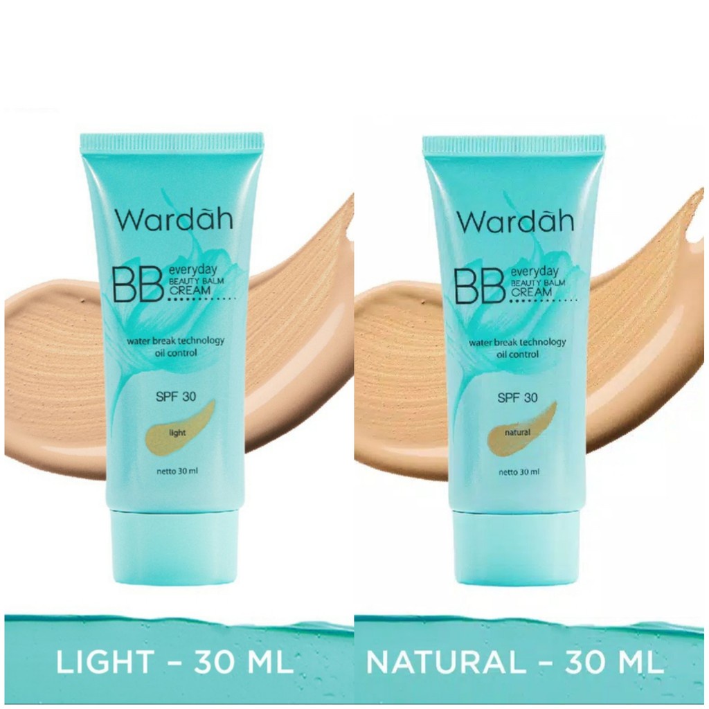 WARDAH EVERYDAY BEAUTY BALM BB CREAM 15ML &amp; 30ML