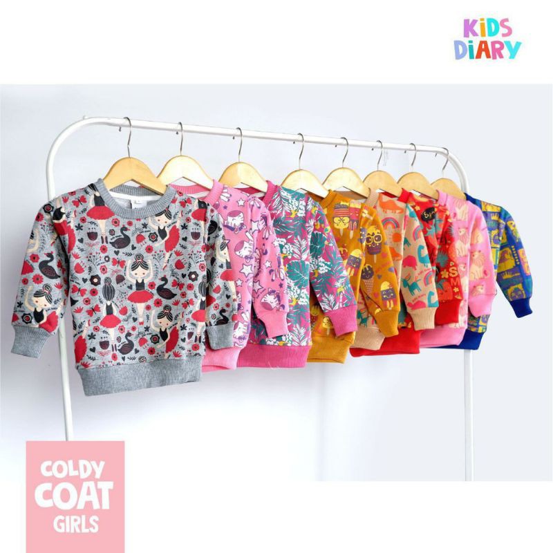 Sweater Coldy Coat Girls Kids Diary