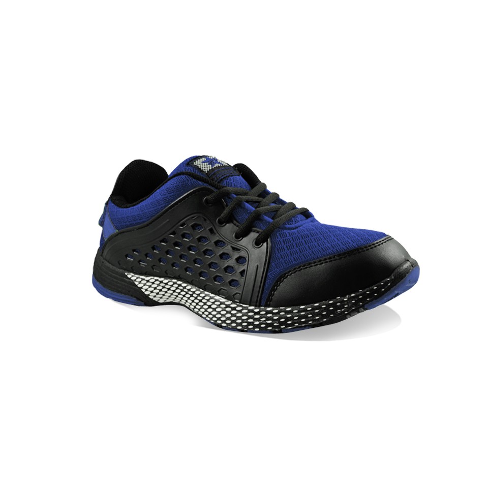 TREKKERS Sneakers Pria  NRM-Aston  Hitam / Biru Tua / Ramayana Jatinegara