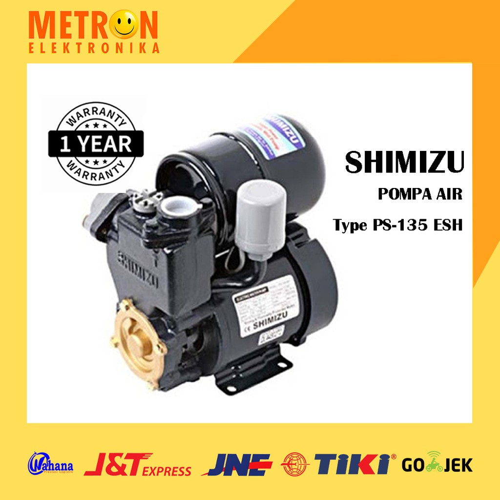 SHIMIZU PS 135 E (SH) SHALLOW WELL PUMP / WATER PUMP / POMPA AIR / PS135ESH