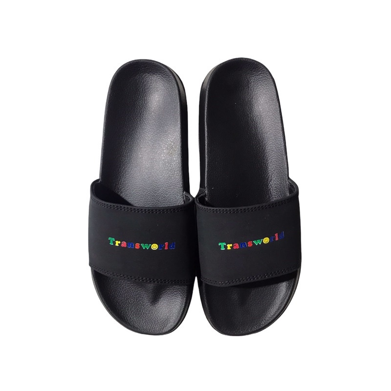 Transworld Sandal Slip On Guny Collor Black