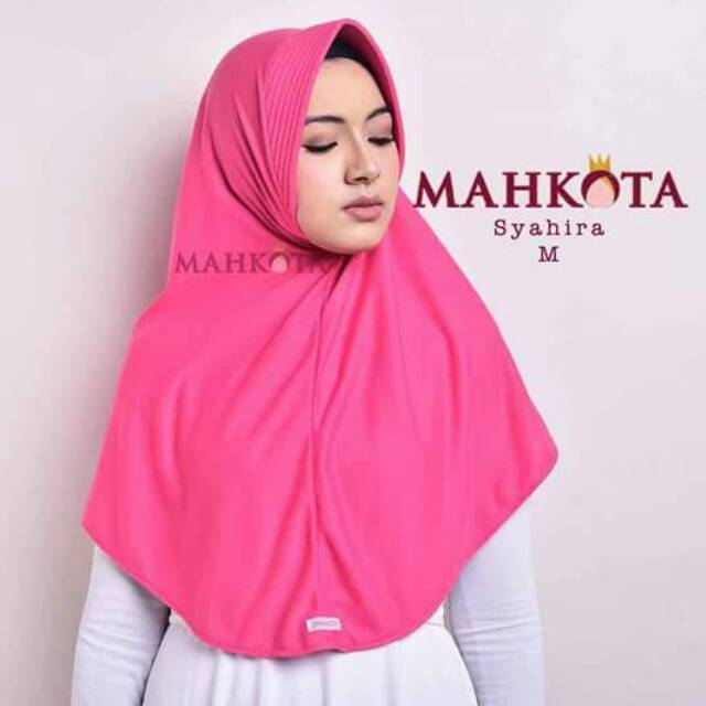 MAHKOTA/INSTAN/JILBAB ANTEM/SIMPLE PET/UKURAN M/SYAHIRA