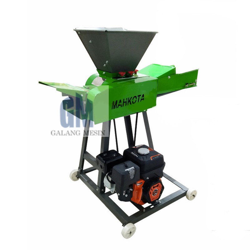 Mesin Pencacah Rumput Penghancur Ranting MAHKOTA MCC6-300 Chaff Cutter MCC 6-300 Tebu Jerami Pakan T