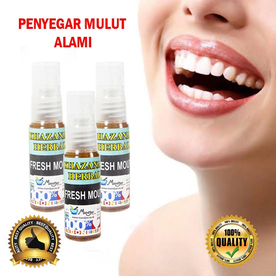 FRESH MOUTH / pengharum mulut / PARFUM MULUT / obat bau mulut