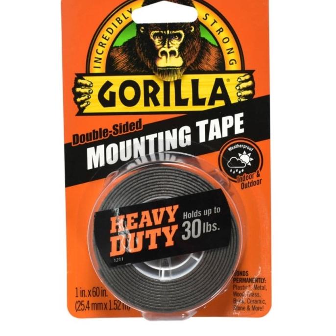 

Gorilla Double Tape Heavy Duty 2.5 Cm