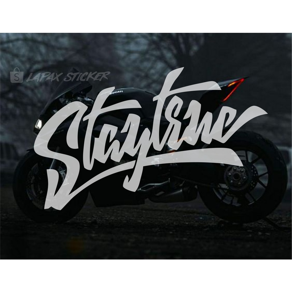 stiker cutting stay true stiker murah viral keren