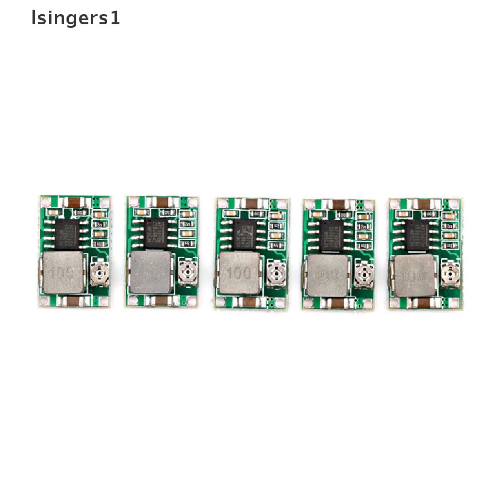 (lsingers1) 5pcs / set Konverter Step Down Power Supply Mini 3A DC Pengganti LM2596