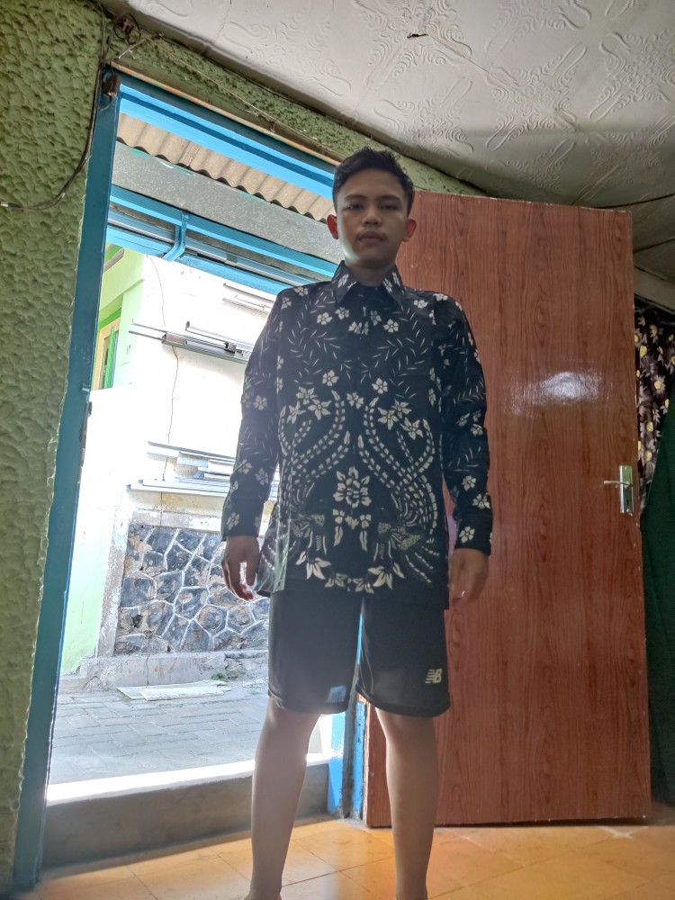 Maura Couple - Sania Ruffle Batik Couple Ori Ndoro Jowi Garansi Termurah Shopee - Batik Modern Solo