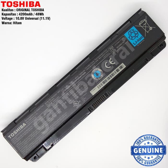 Baterai Toshiba Satelite C800