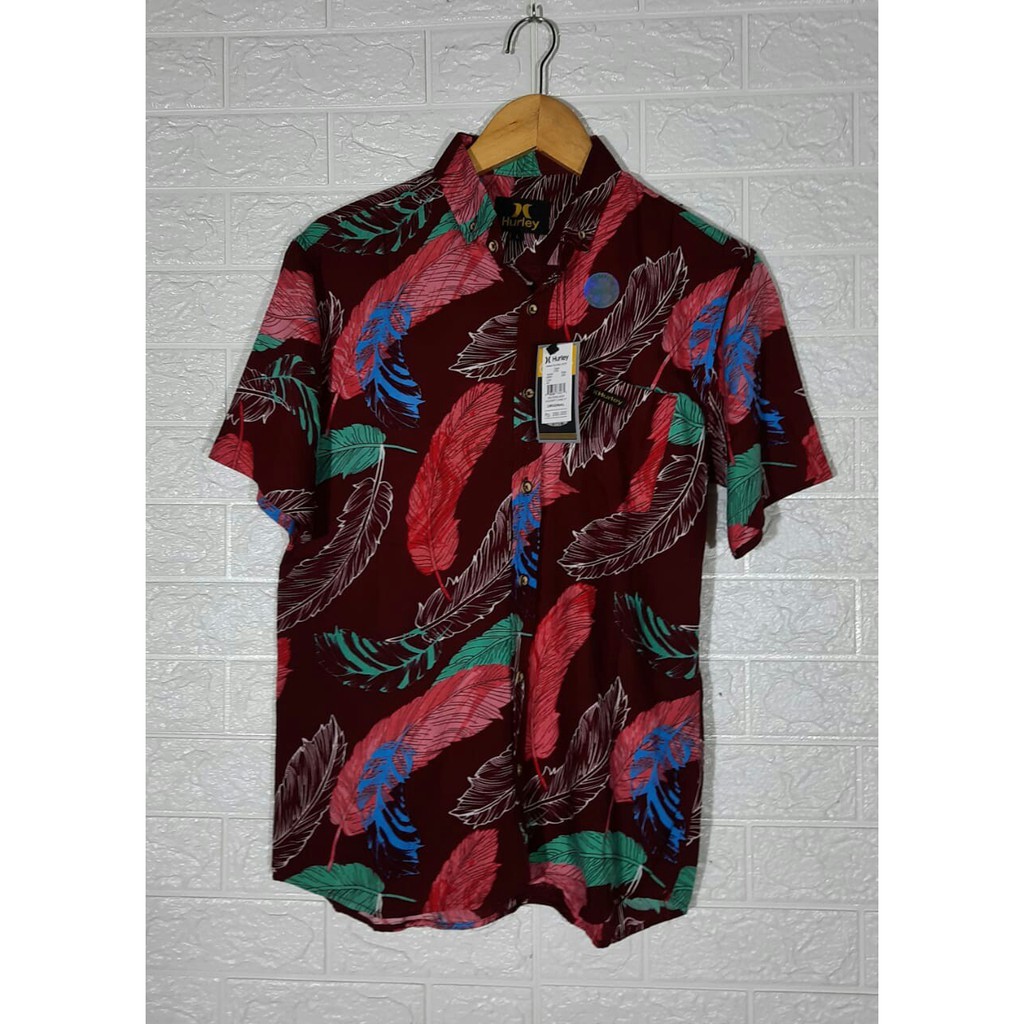 Kemeja Pantai Pria / Kemeja Pantai Lengan Pendek / Kemeja Full printing /Kemeja Pria Lengan Pendek