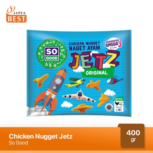 

Nugget Ayam Jetz So Good 400 gr - Chicken Nugget Jetz So Good 400 gr - BARU