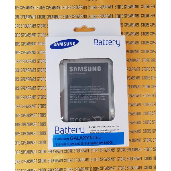 Batre Batere Baterai Battery Samsung Galaxy Note 3 SM-N9000 SM-N9005 SM-N9002 3200mAh Original
