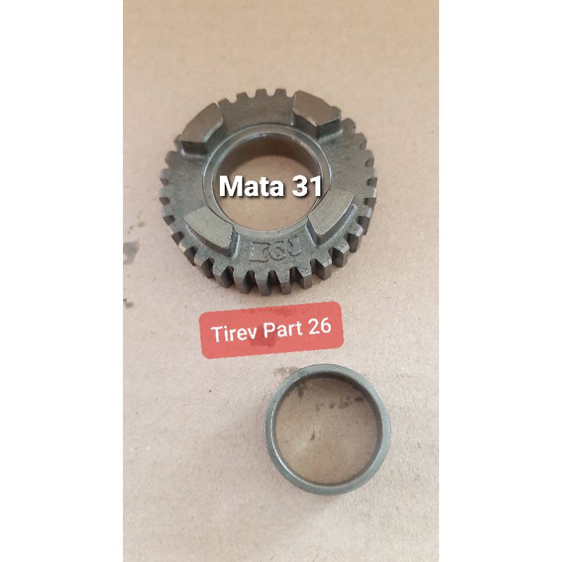 Gigi 5 Rasio Tiger revo mata 31 ORI PNP TIGER 2000