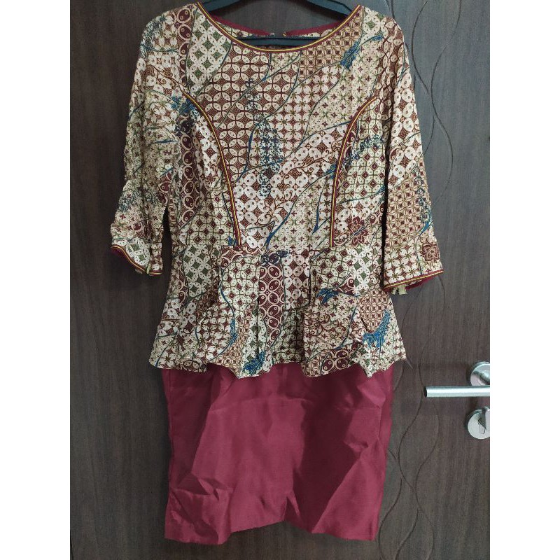 Dress Batik Terusan Preloved