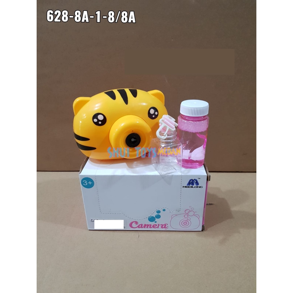 MAINAN ANAK BUBBLE CAMERA 628-1a / KAMERA GELEMBUNG SABUN