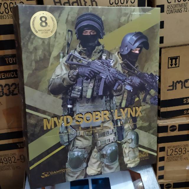 Action Figure 1:6 Soldier MVD SOBR LYNX ,8th anniversary edition