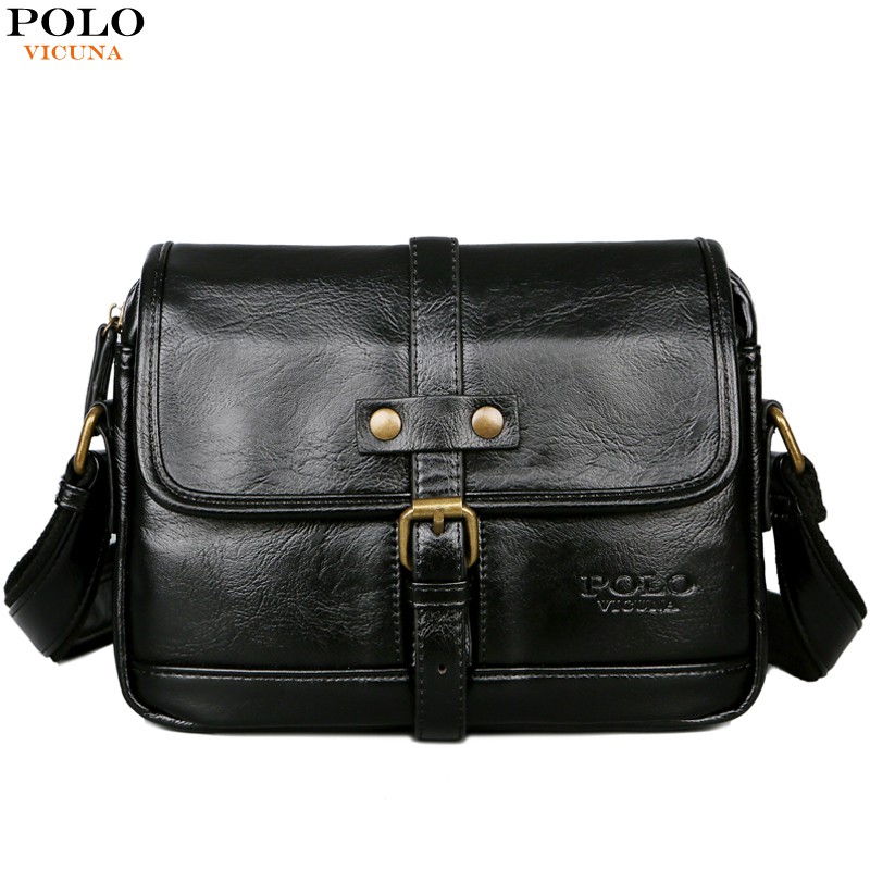 polo vicuna messenger bag