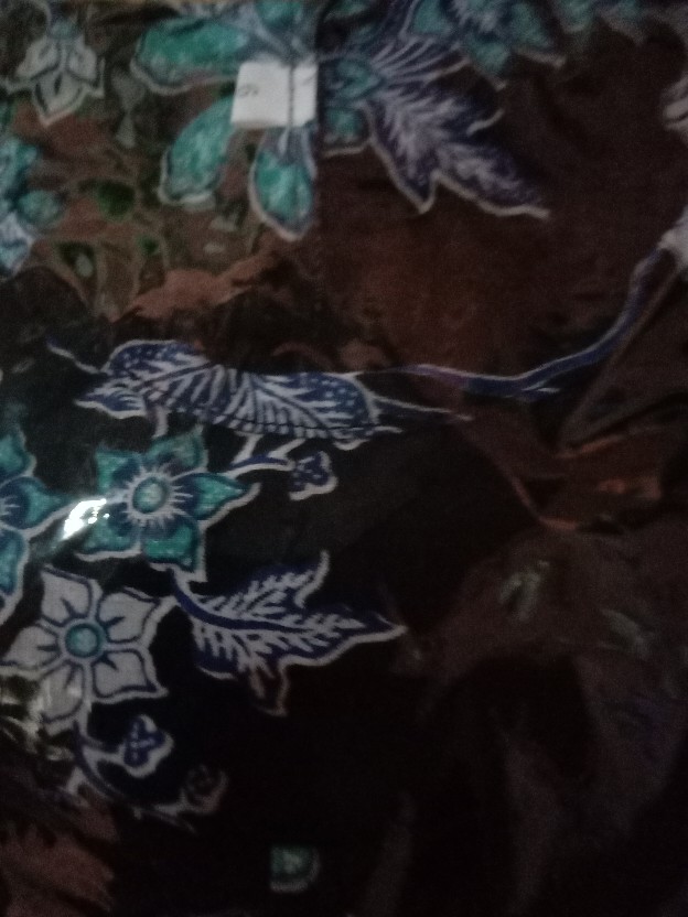 Batik Couple Keluarga Gamis Anak Gamis Batik Super Jumbo Cibulan Biru