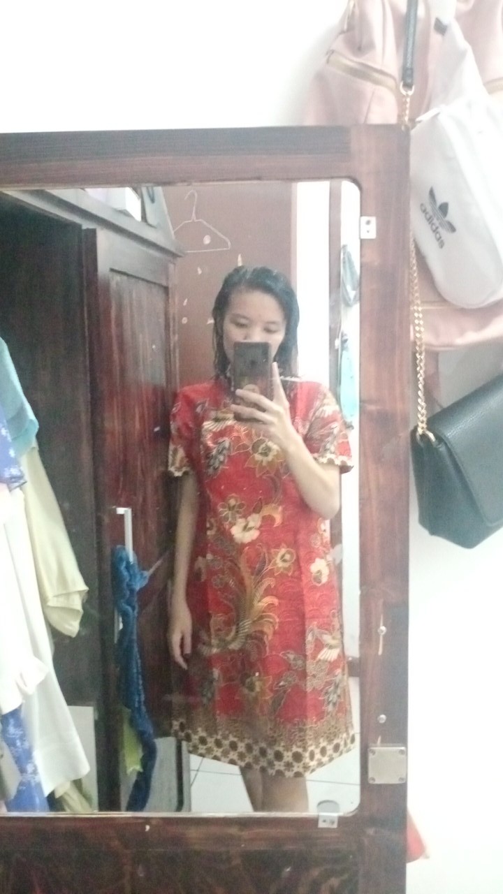 Maura Couple - Sania Ruffle Batik Couple Ori Ndoro Jowi Dnt Kb102