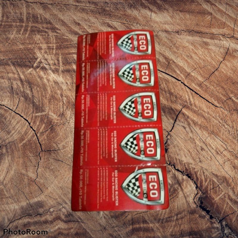 eco racing blister untuk motor